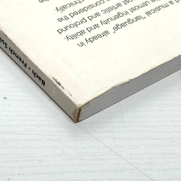 Alfred Masterwork Edition J.S. Bach French Suites For The Keyboard Schneider - Picture 5 of 5